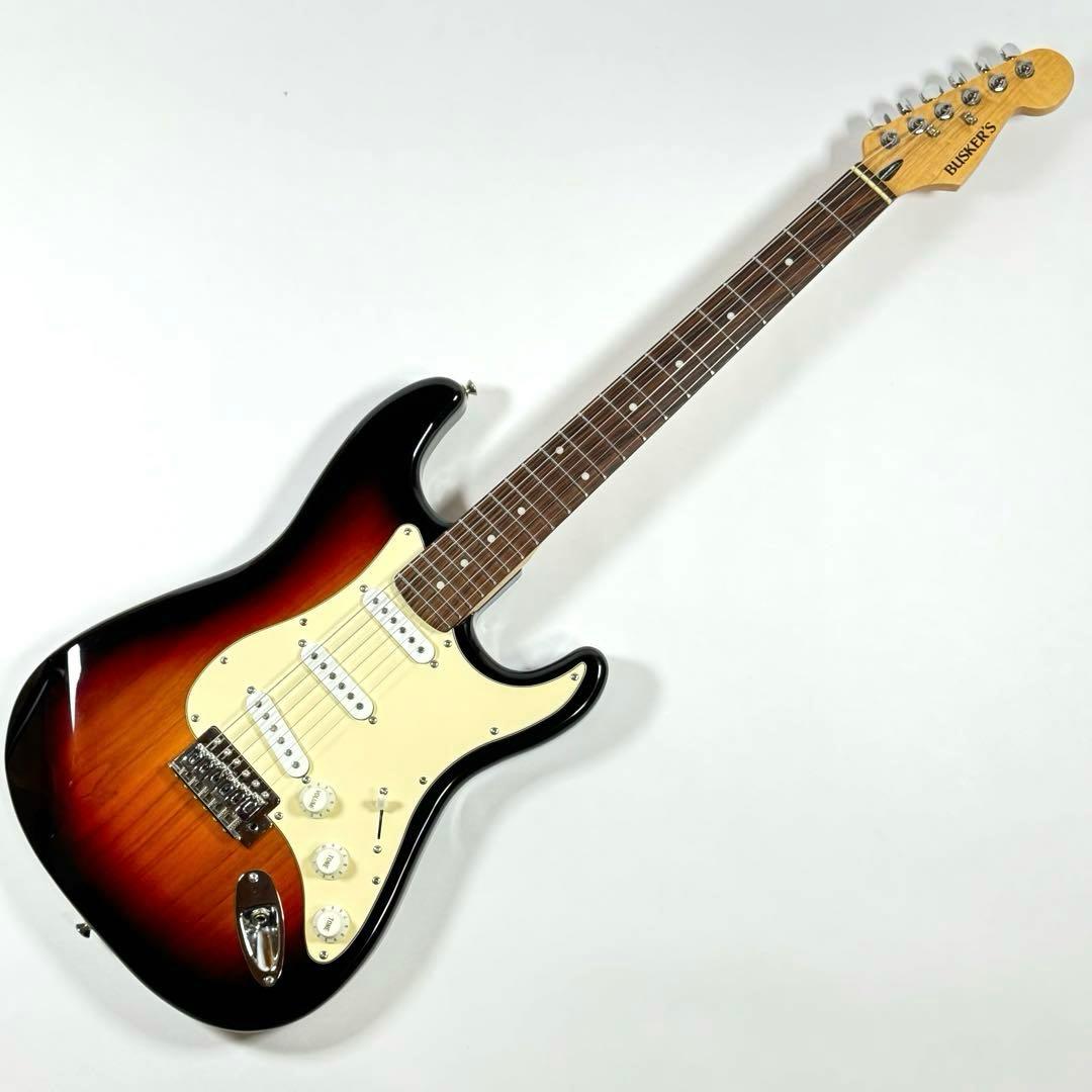 BUSKER'S BSE-3TS エレキギター 新品のソフトケース付き