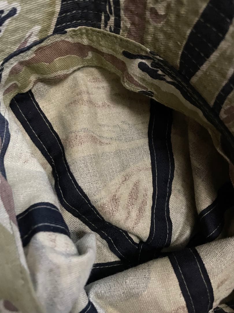 MASH製 タイガーストライプ ビーチハット L デッドストック　ナム戦