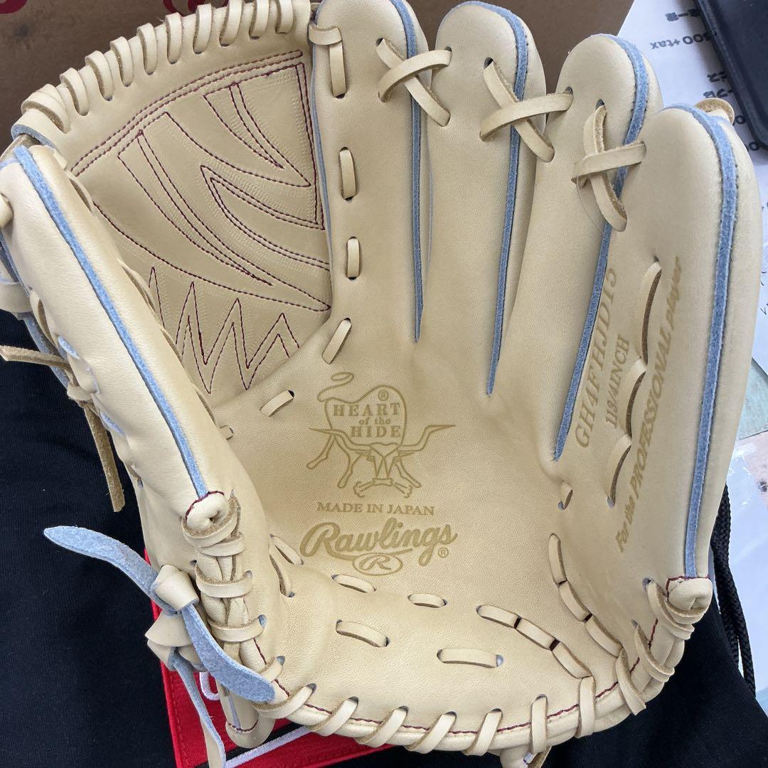 ローリングス硬式投手用グローブ　HOHジャパン　湯もみ型付けサービス