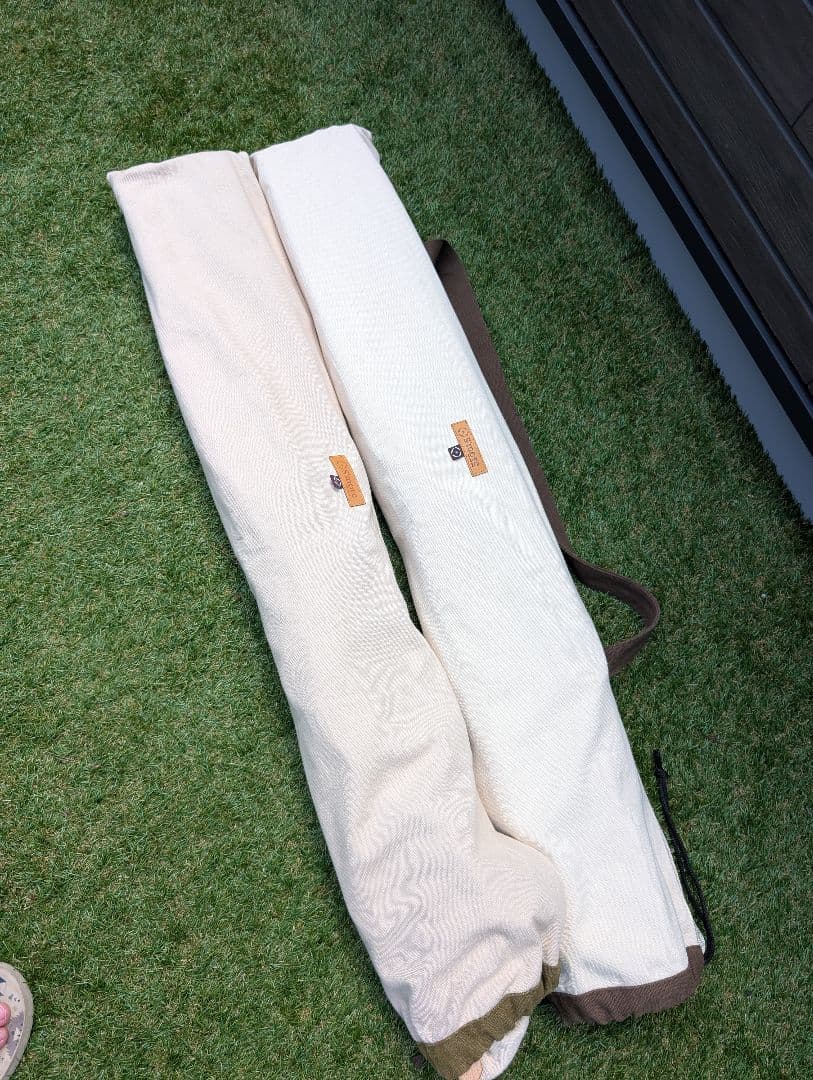 S'more　スモア ウッディーパックチェア ブナ材 木製キャンバスチェア　2脚