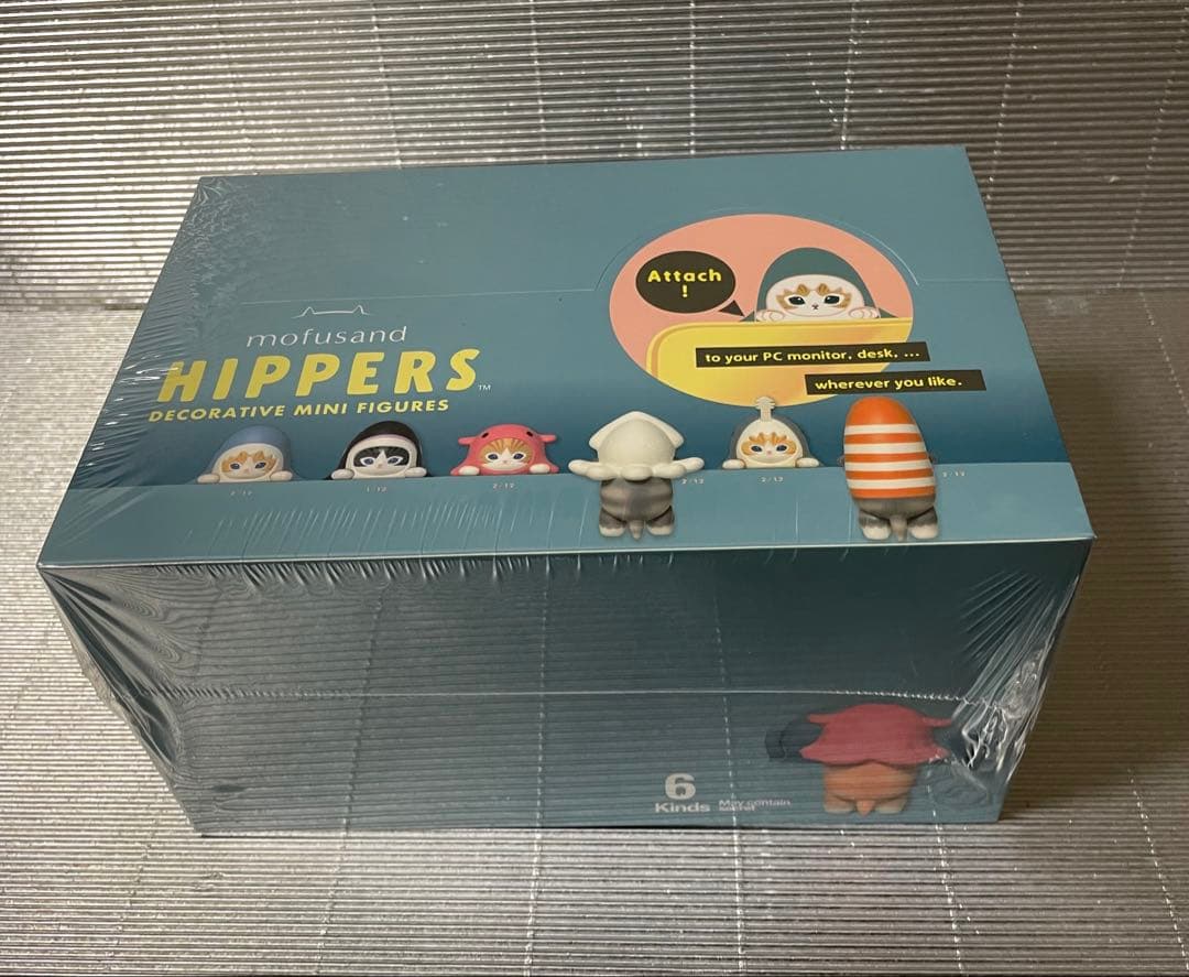 シュリンク付き⭐️HIPPERS mofusand ⭐️3ボックス 36個