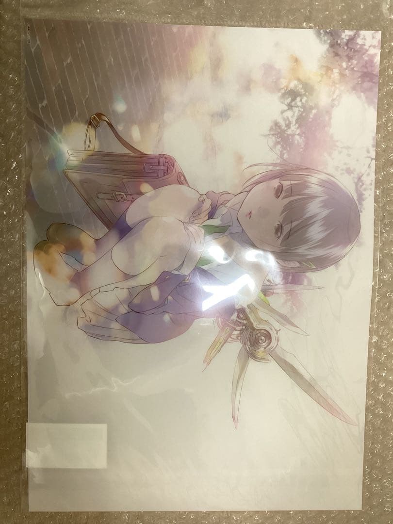最終兵器彼女　原画展　クリアポスター×4