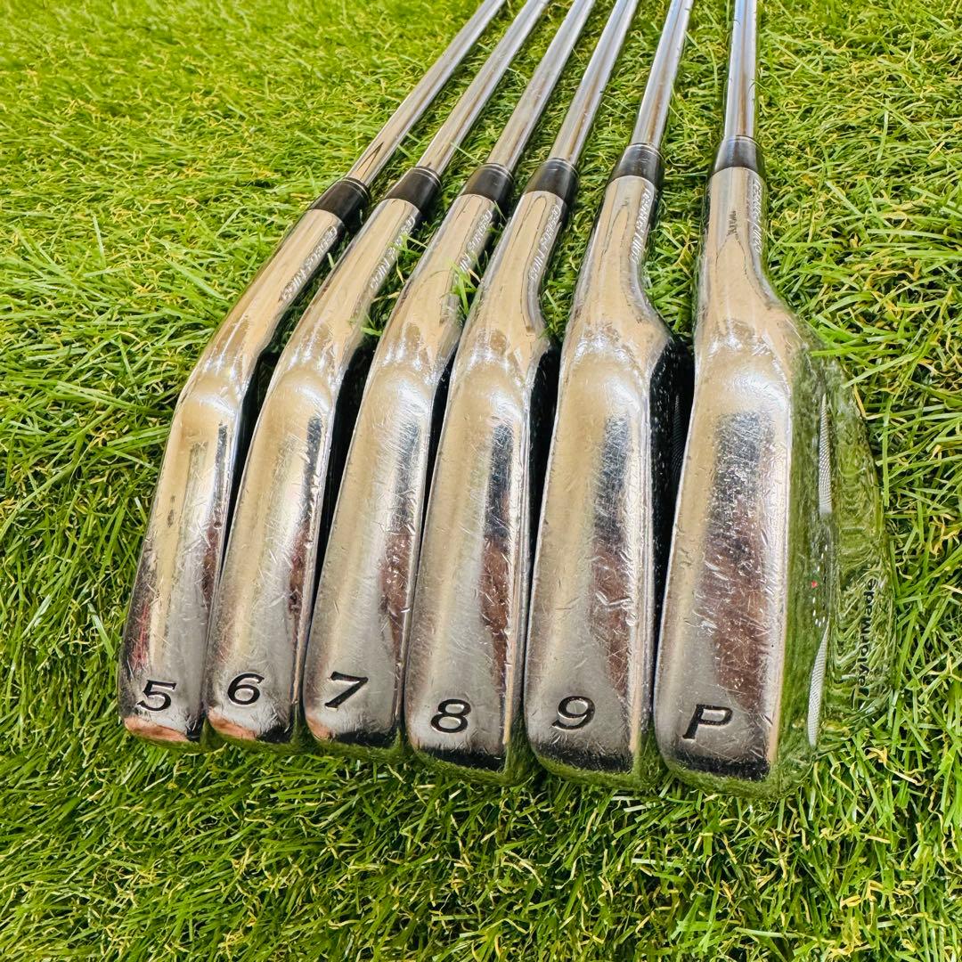【新品グリップ】TaylorMade rac FORGED アイアンセット ６本