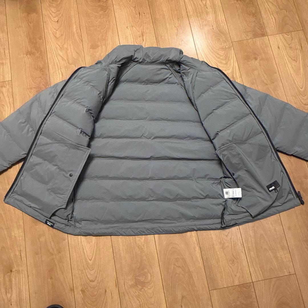 PING 2way/リバーシブル ゴルフジャケットLグレー