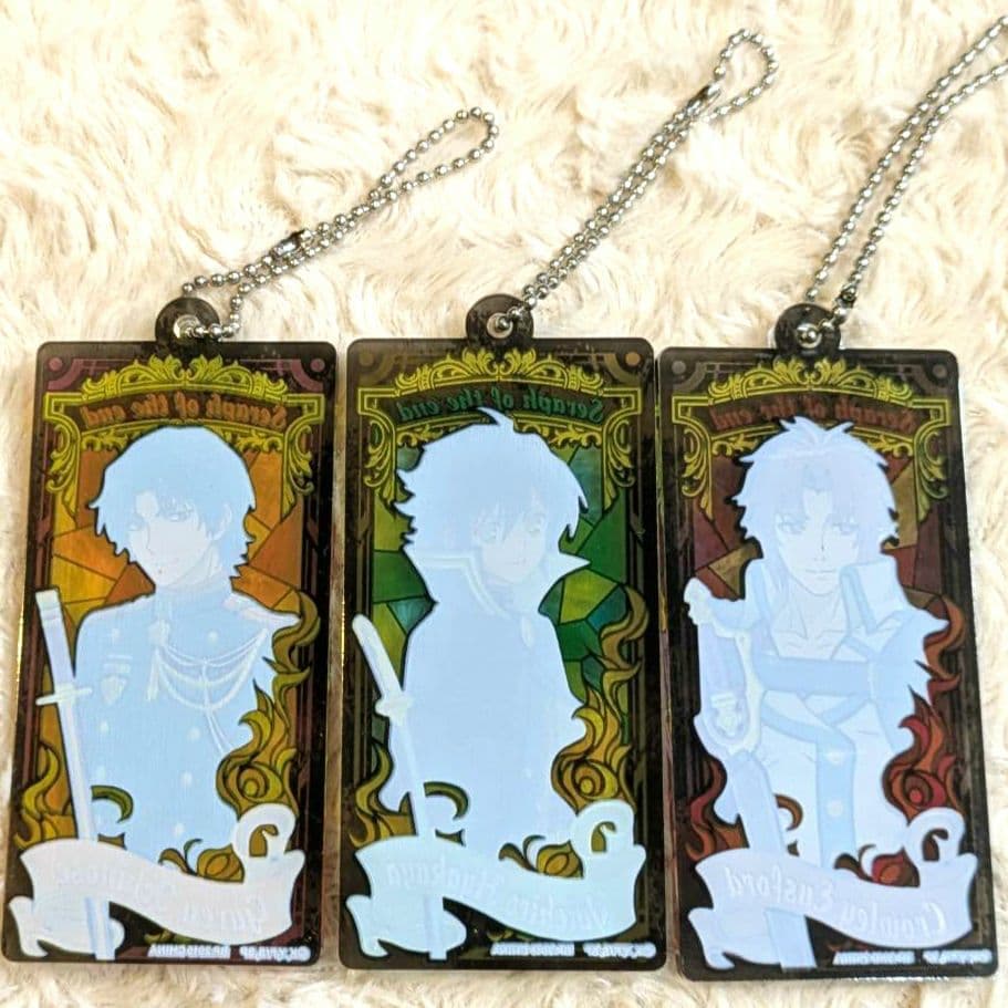 終わりのセラフ プレートキーホルダー 光の窓 グレン 優一郎 クローリー