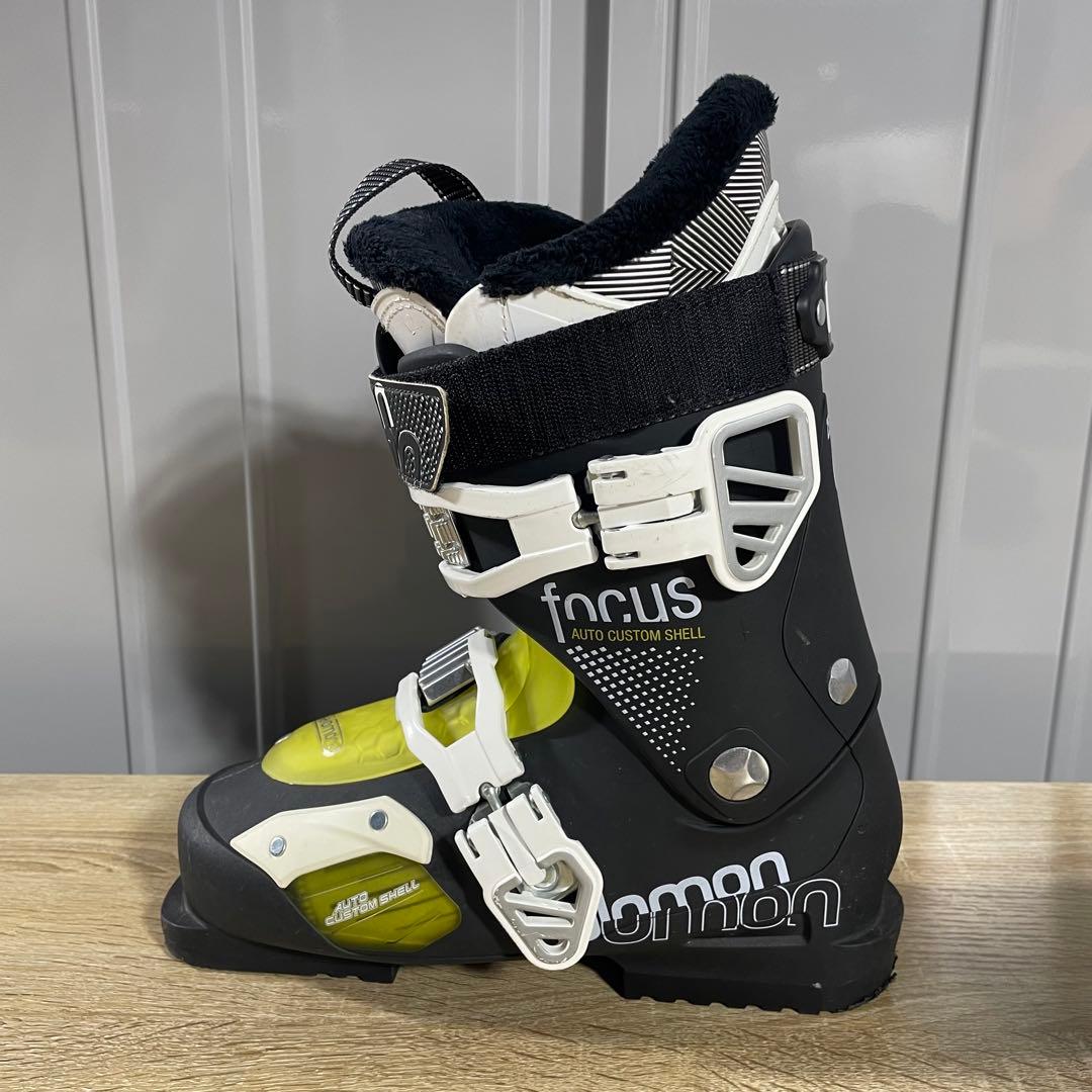 SALOMON158cm 25/25.5cm ストック115cmスキーセット‼︎