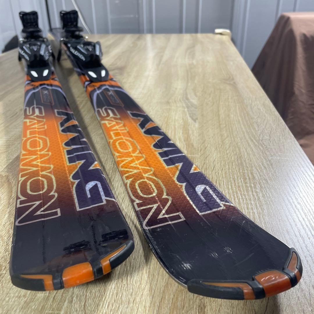 SALOMON158cm 25/25.5cm ストック115cmスキーセット‼︎