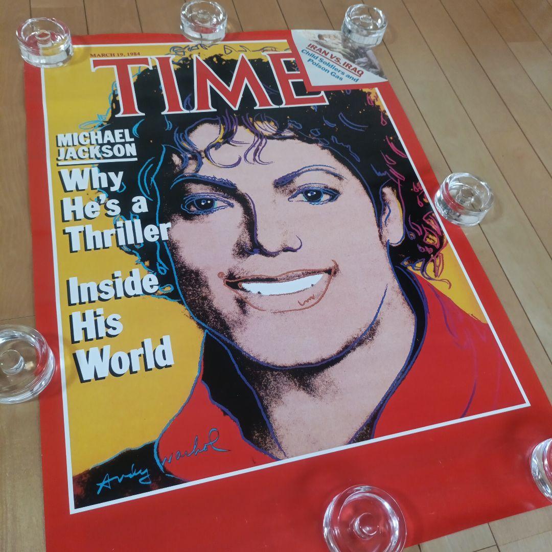 MICHAEL JACKSON 1984 TIME ポスター プロモーション用