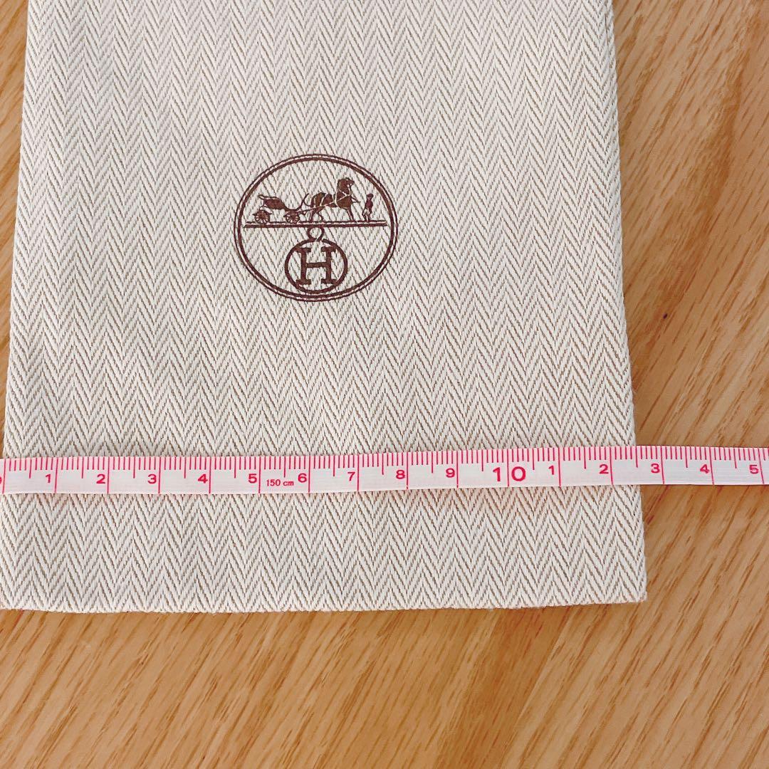 極美品 HERMES 保存袋 4枚セット 21×12.5cm