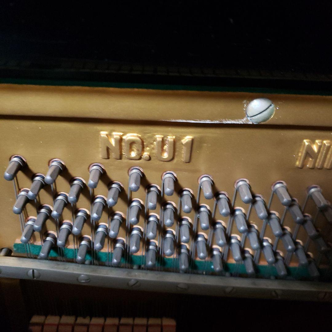 YAMAHA　アップライトピアノ　U1A　製造番号109638