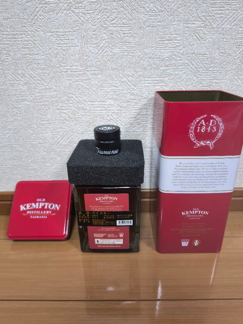 オールドケンプトン ソレラカスク シングルモルト ウイスキー 500ml 49度