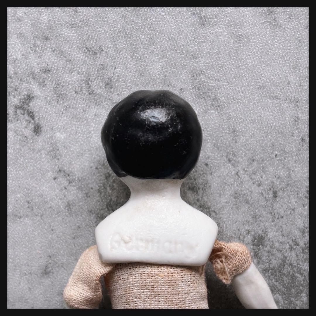 アンティーク 小さなチャイナヘッドドール　Ａ ビスクドール