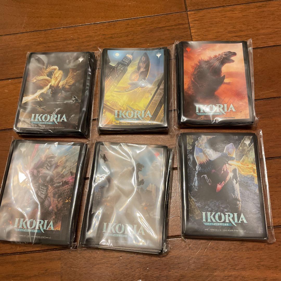 マジックギャザリング　イコリア巨獣の棲処　限定スリーブ6種コンプリート