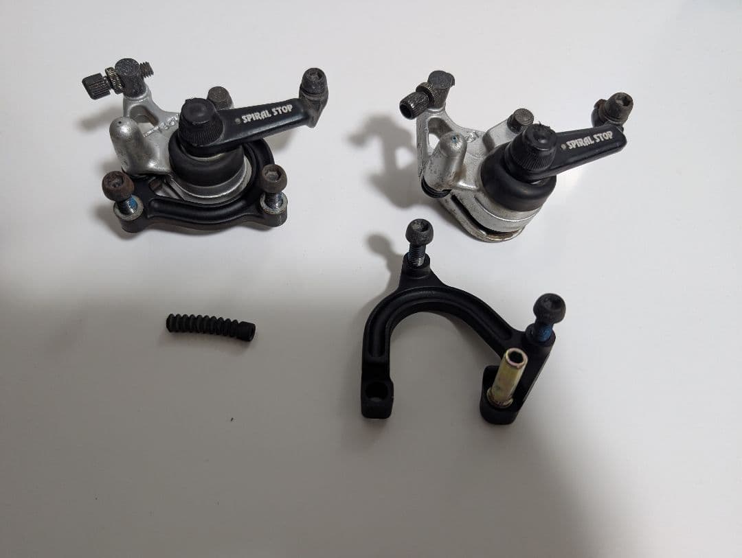 DIA-TECH SPIRALSTOP 機械式ディスクブレーキ一式 oldmtb