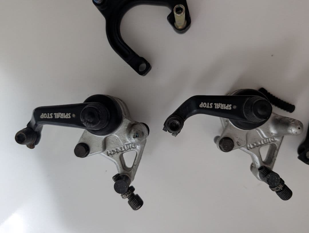 DIA-TECH SPIRALSTOP 機械式ディスクブレーキ一式 oldmtb