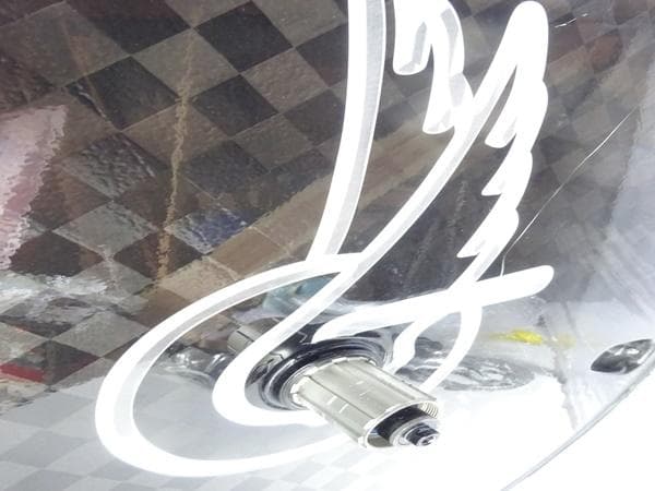 メーカー不明　BORA TTステッカーチューン　カーボンDISKホイール