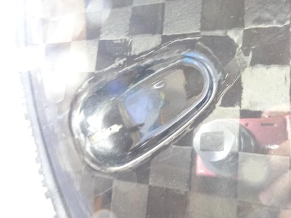 メーカー不明　BORA TTステッカーチューン　カーボンDISKホイール