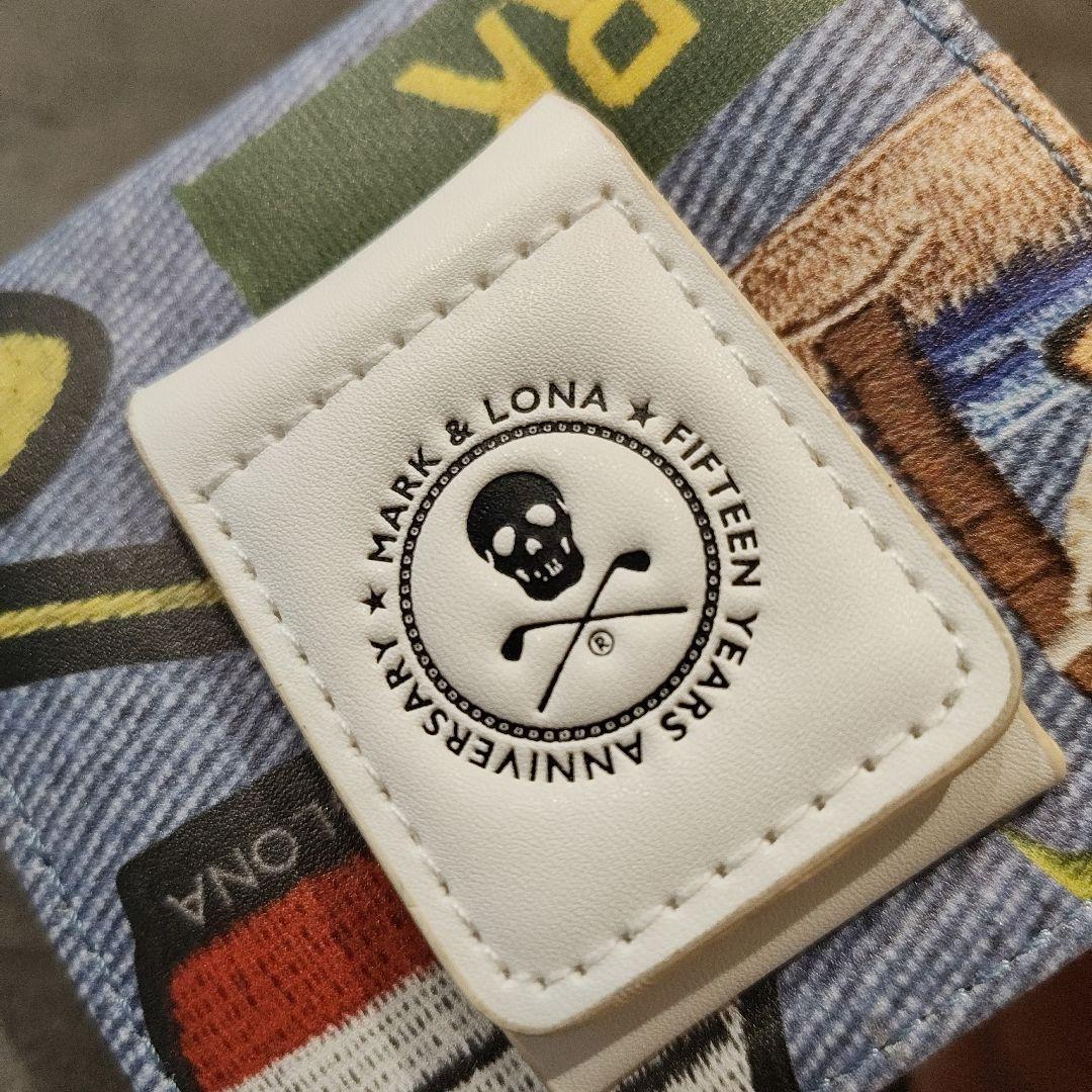 MARK&LONA マークアンドロナ 15周年 ゴルフボールポーチ