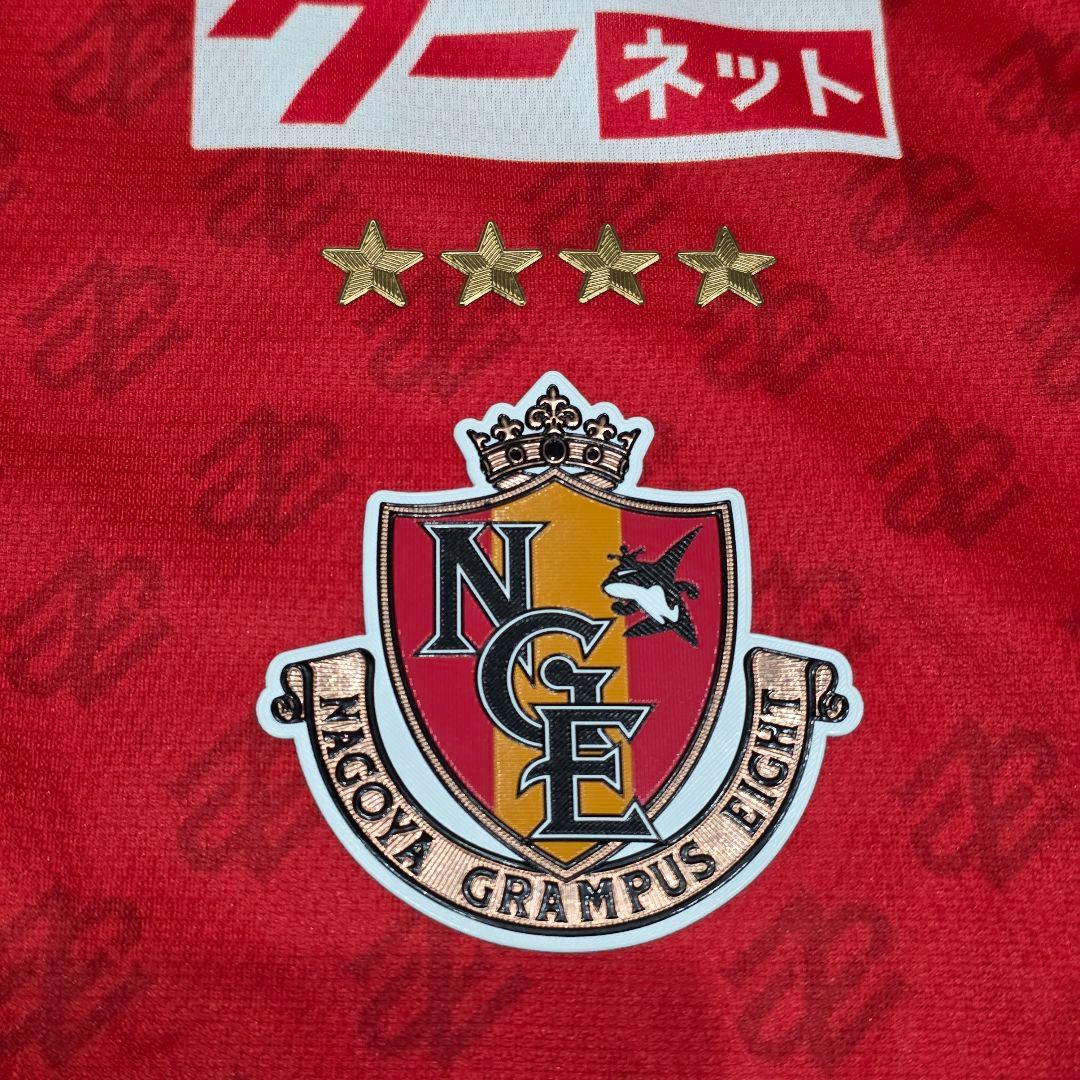 名古屋グランパス　森下龍矢　ユニフォーム　M　レッド　Jリーグ　鯱　Mizuno