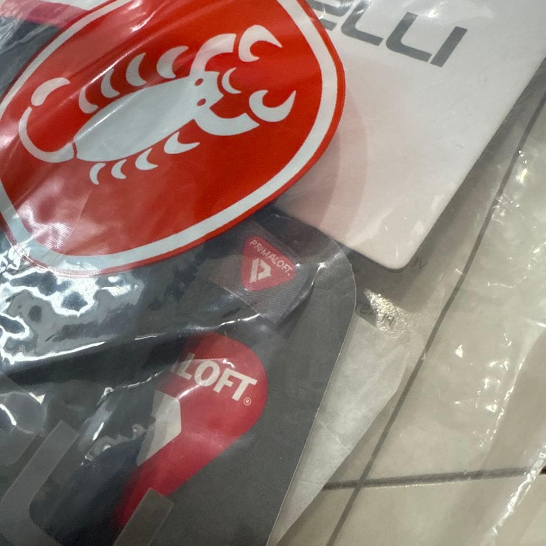 【新品定価10,120 円】CastelliカステリウィンターサイクルグローブL