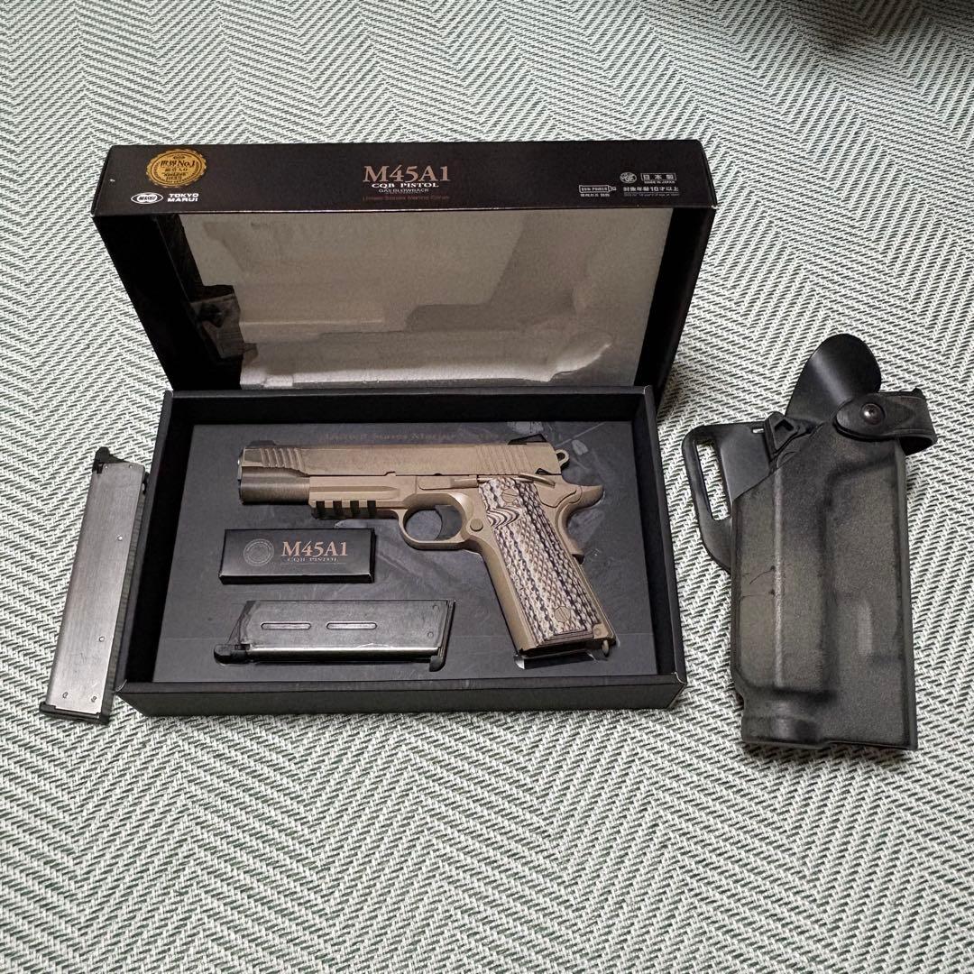 東京マルイ M45A1 ガスブローバック ハンドガン ガスブロ おまけ付き