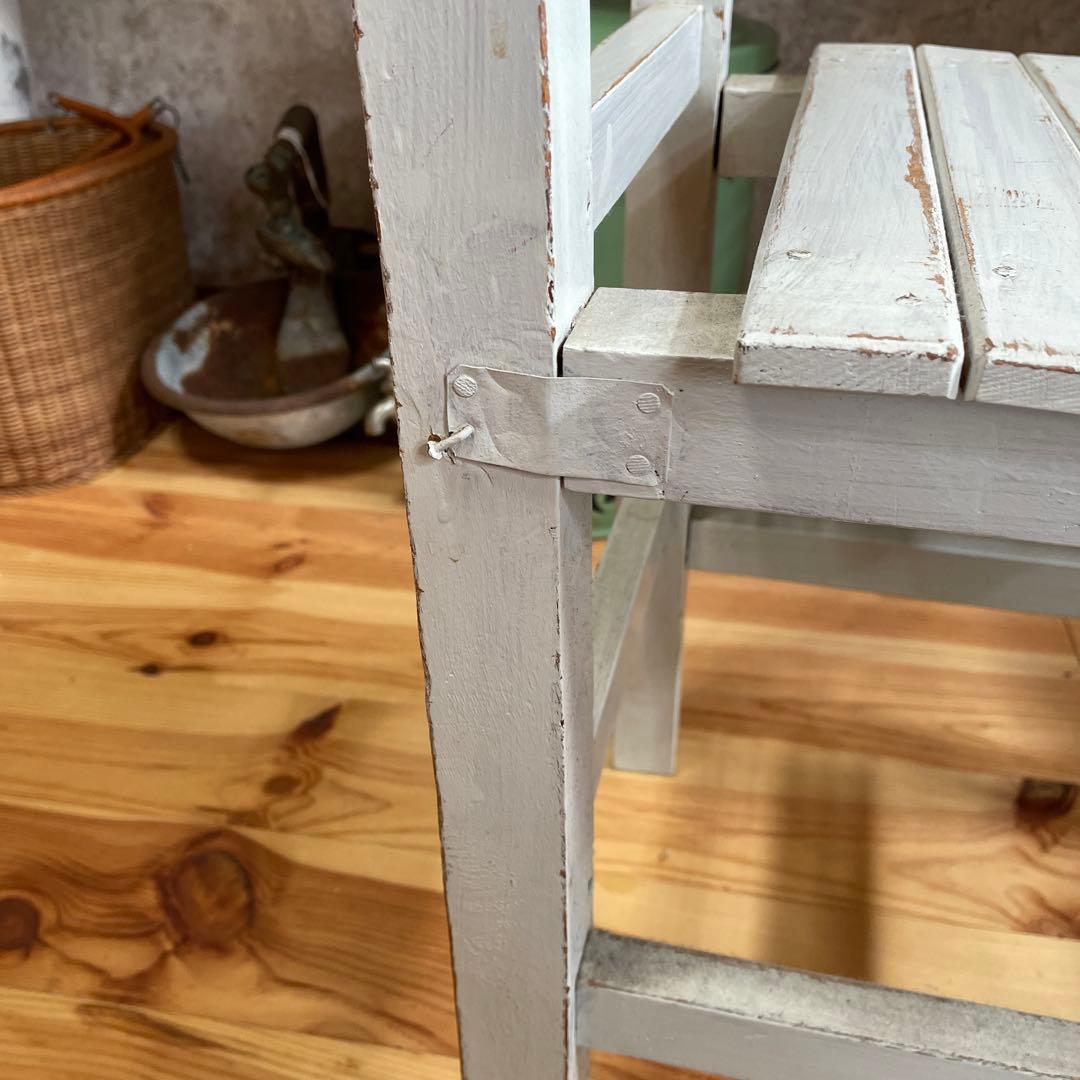 古い小学校の椅子 アンティーク ブロカント 昭和レトロ