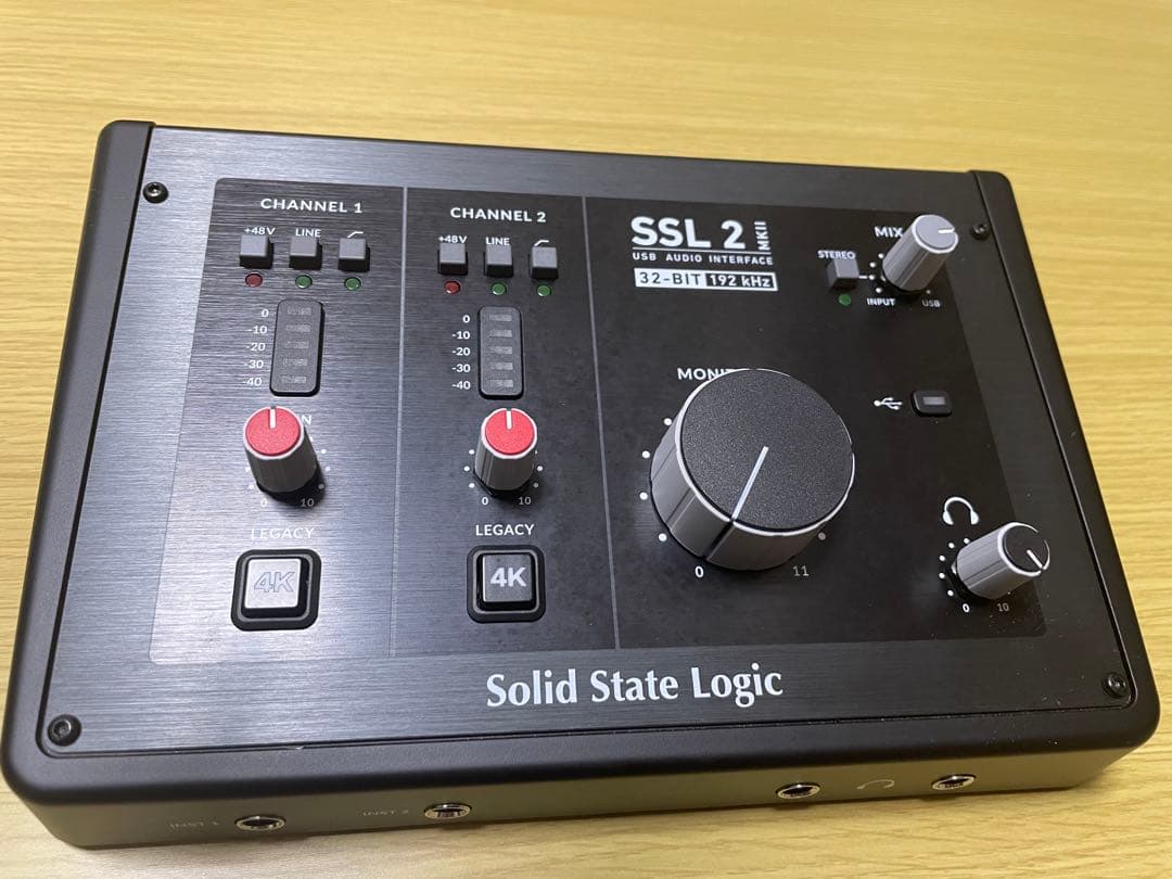 DTM・DAW Solid State Logic SSL2 mk2