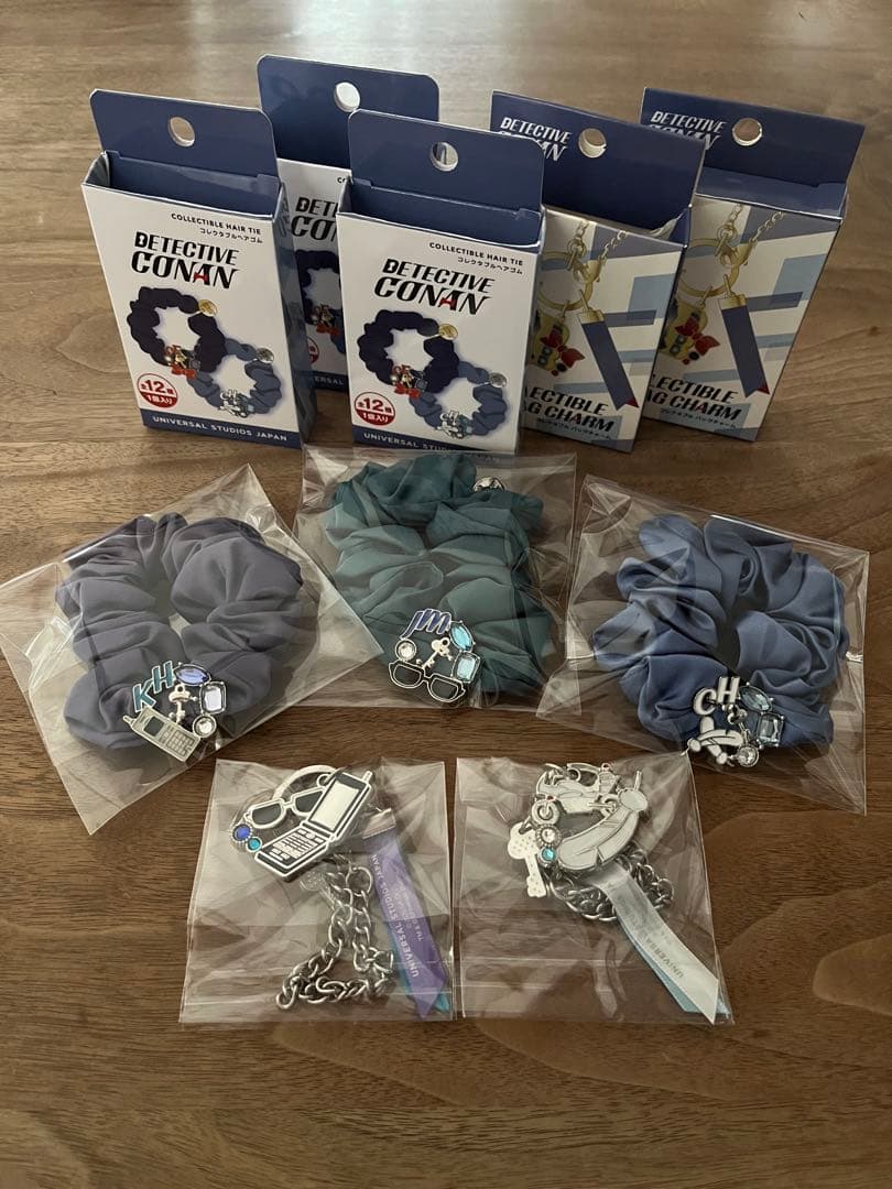 名探偵コナン ユニバ USJ コレクタブルヘアゴム 松田陣平　萩原研二