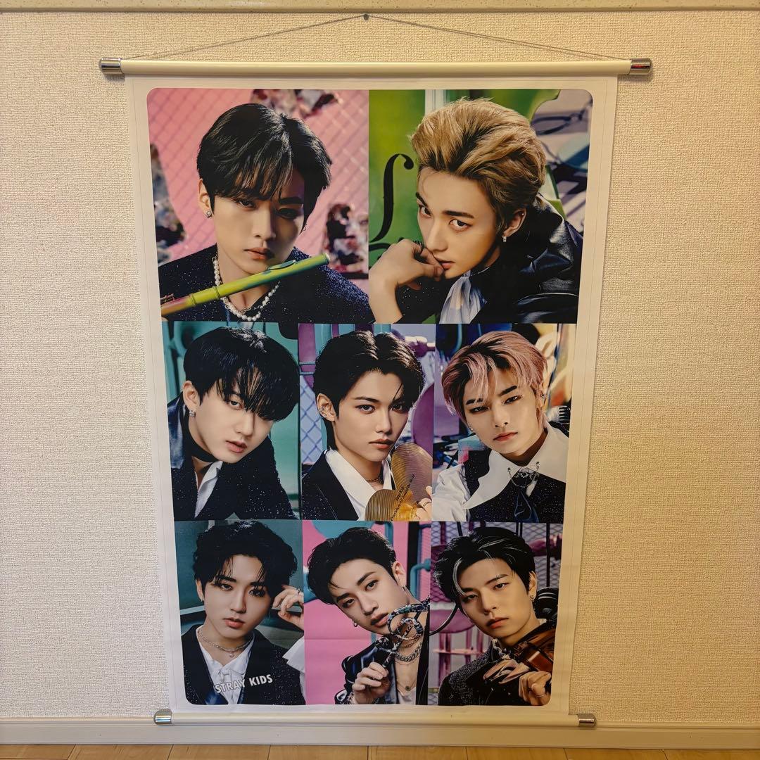 【期間限定値下げ】ストレイキッズ／特大タペストリー／6本セット