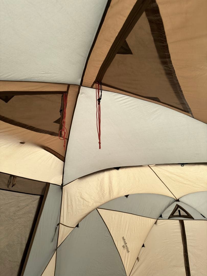 コールマン ラウンドスクリーン 2ルームハウス オリーブ×コヨーテ