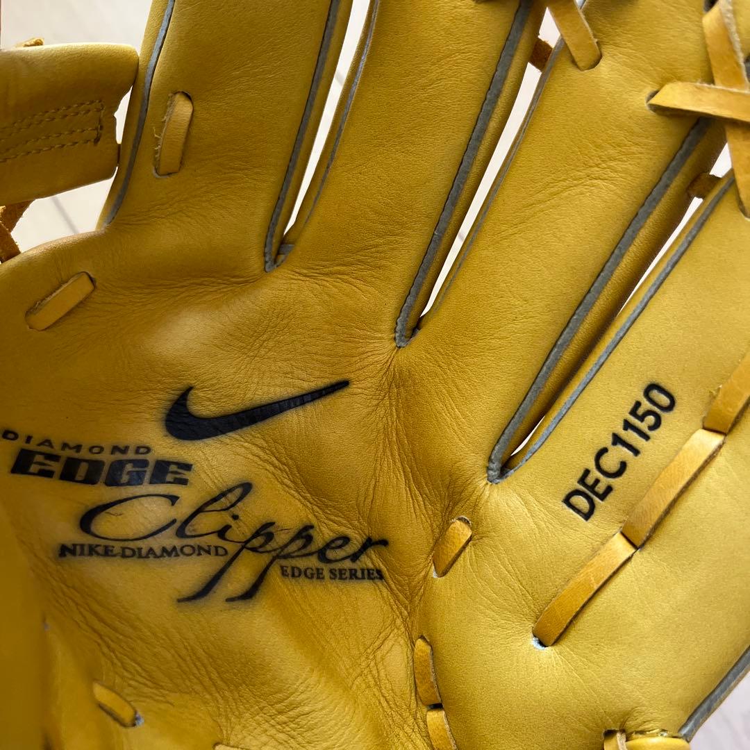 NIKE ナイキ クリッパー チビスウッシュ入り限定 美品 内野用 軟式グローブ
