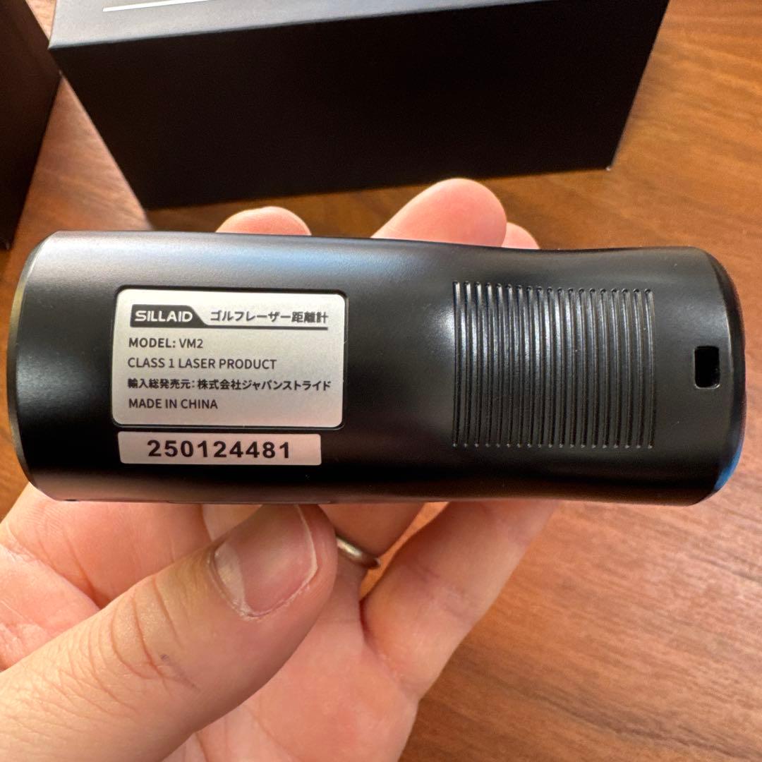 【美品・25年10月末購入】SILLAID VM2 ゴルフ距離計 2色表示