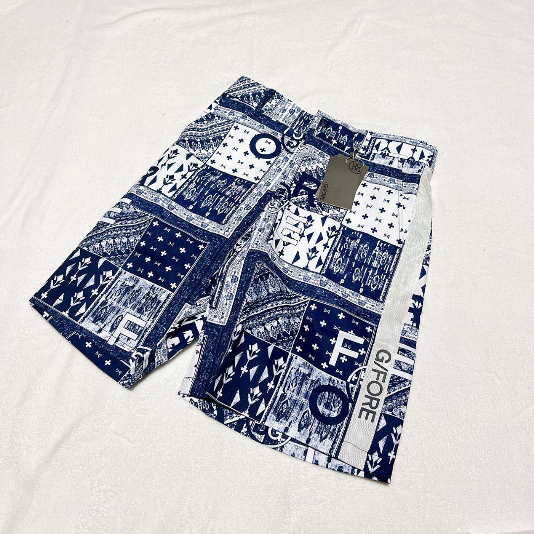 新品　G/FORE　ジーフォア　ゴルフ　ハーフパンツ　M　メンズ