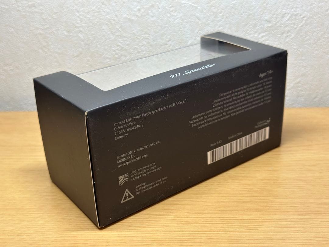 1/43 ポルシェ 911スピードスター　ホワイト