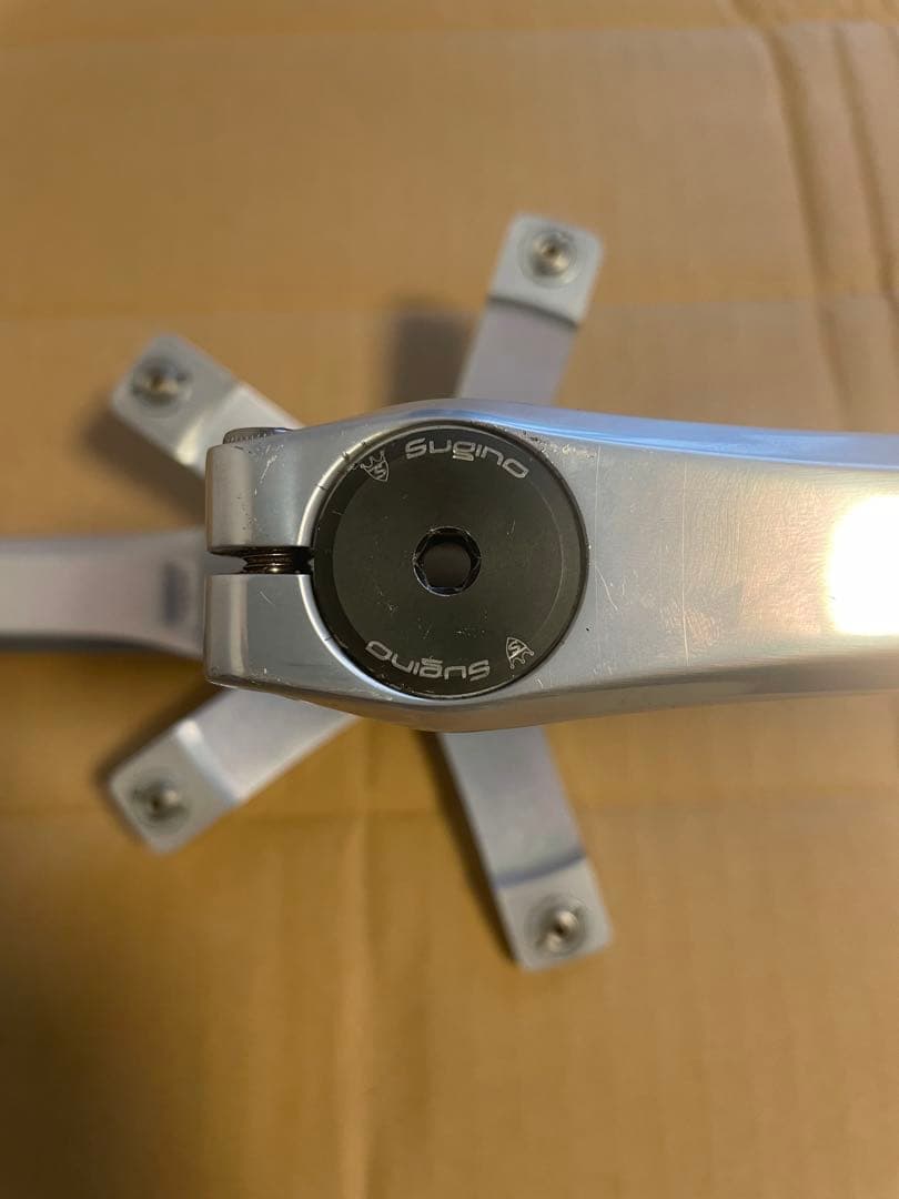 Sugino75 DD 165mm シルバー 純正BB付き