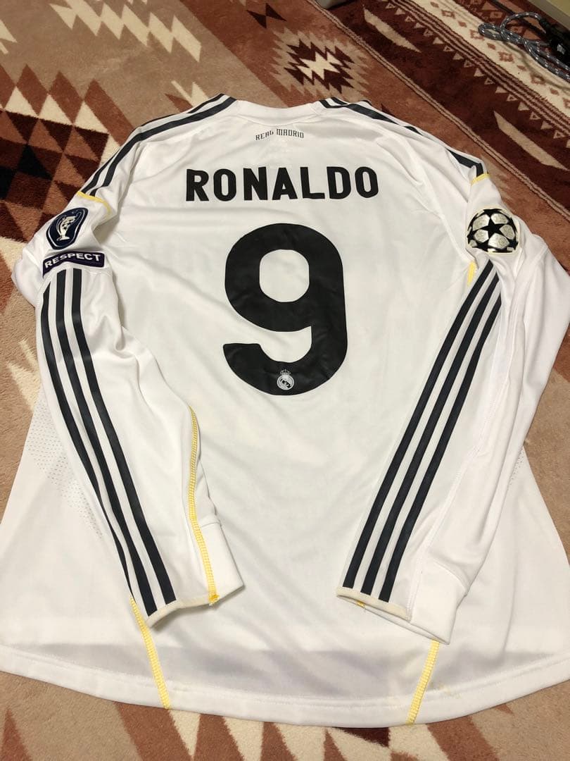 09 10 CLレアルマドリード　ホーム　クリスティアーノ・ロナウド支給品