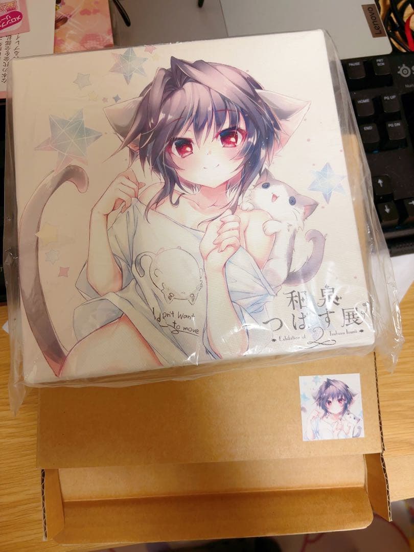 新品　9‐nine キャンバスアート 結城希亜　和泉つばす　和泉つばす展　翡翠亭