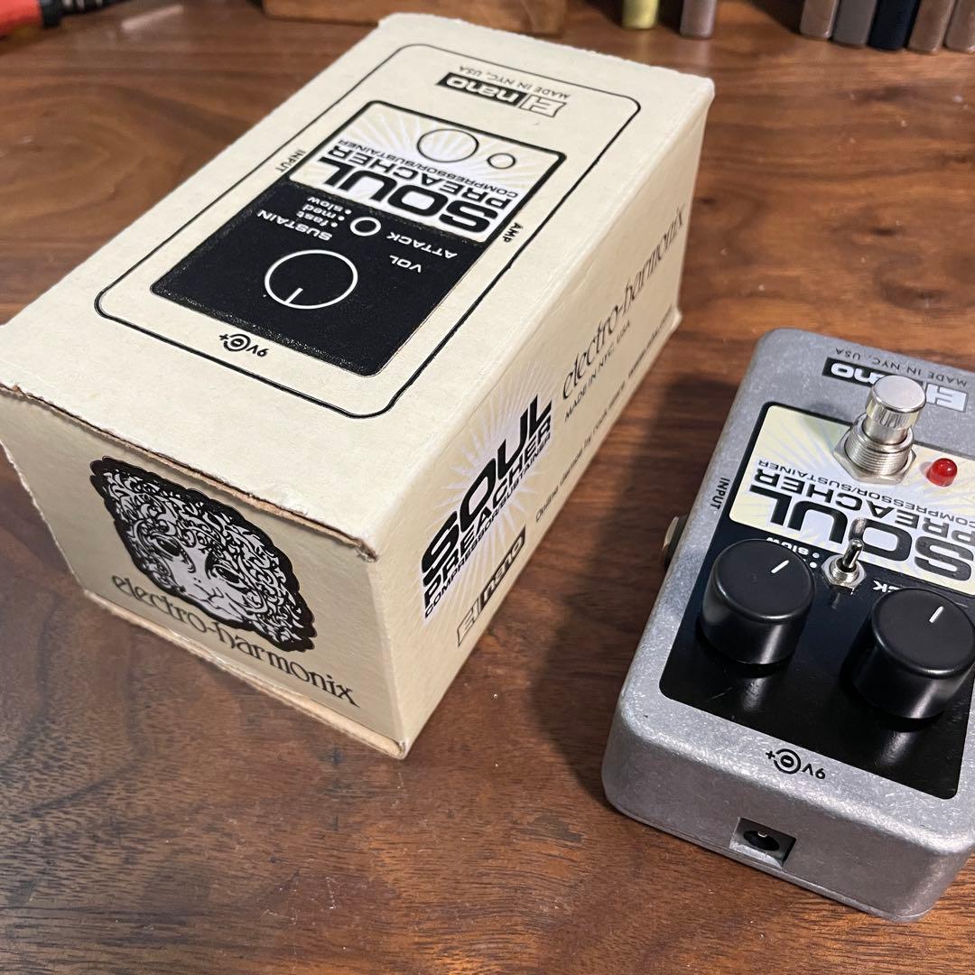 【未使用】エレハモ USA製 SOUL PREACHER コンプ/サステイナー