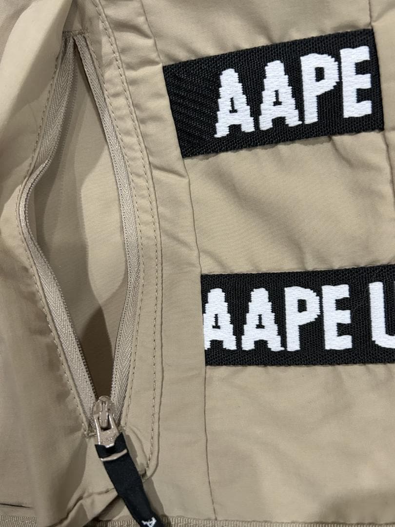 ＊エイプ AAPE BY A BATHING APE フィッシング ベスト F