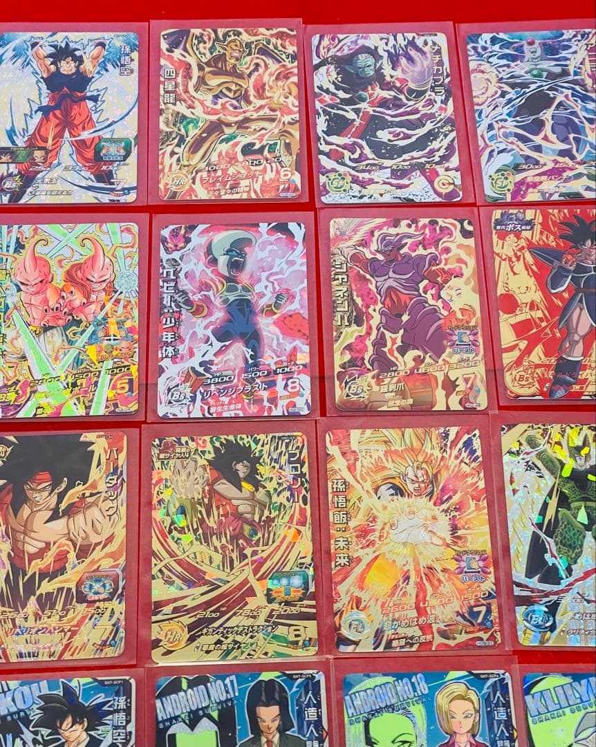 スーパードラゴンボールヒーローズ　キラ　ホロ　まとめ売り　38枚　おまけ付き