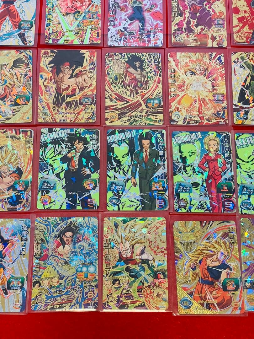 スーパードラゴンボールヒーローズ　キラ　ホロ　まとめ売り　38枚　おまけ付き