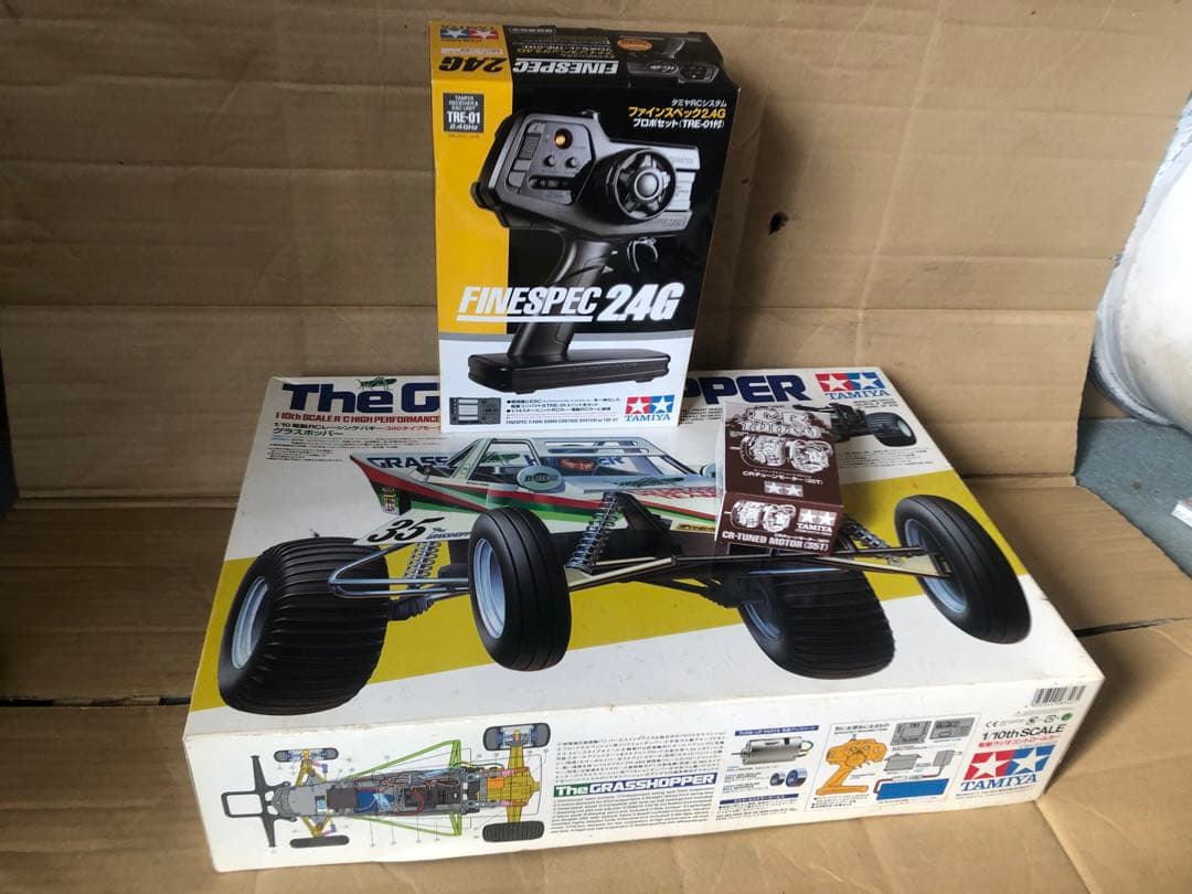 未開封　タミヤ　グラスホッパー　ファインスペック2.4G CRチューンモーター