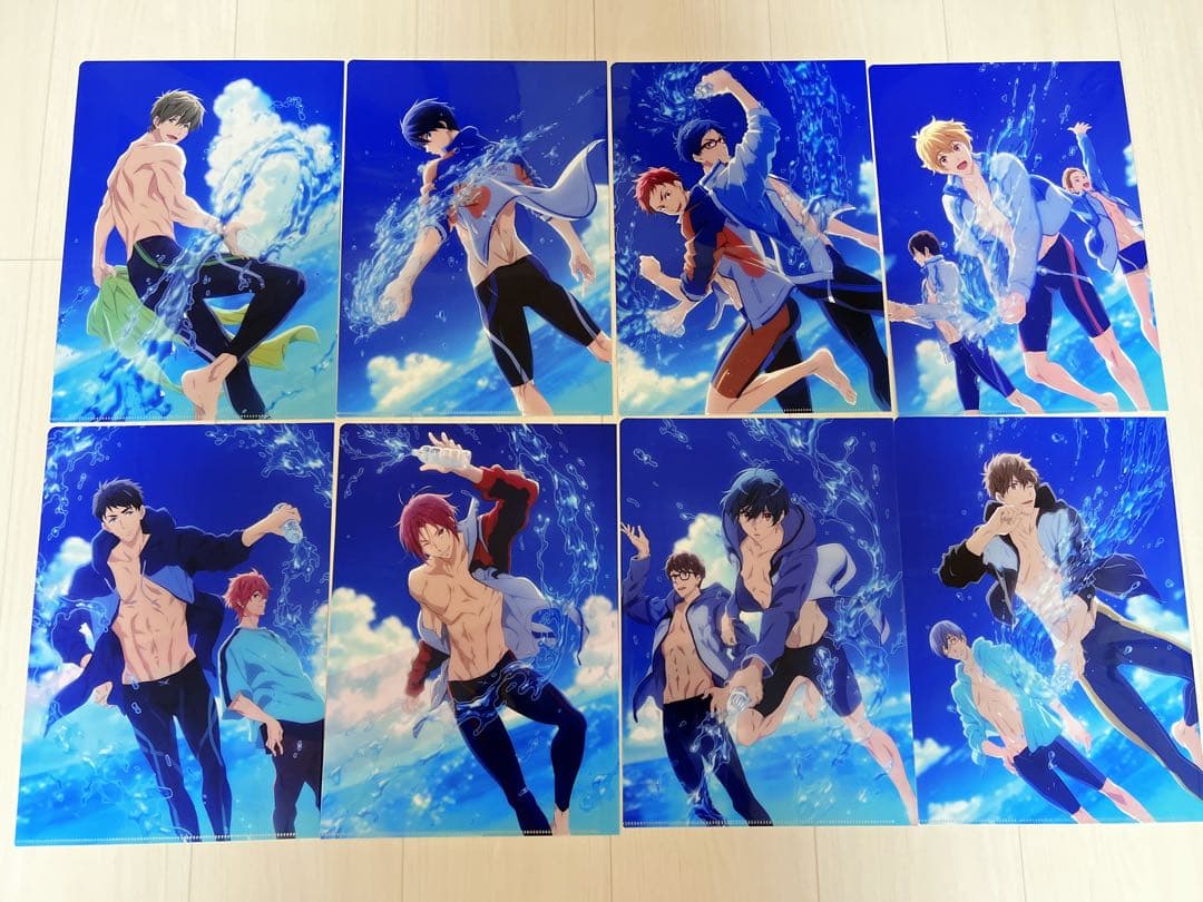 Free!クリアファイルセット