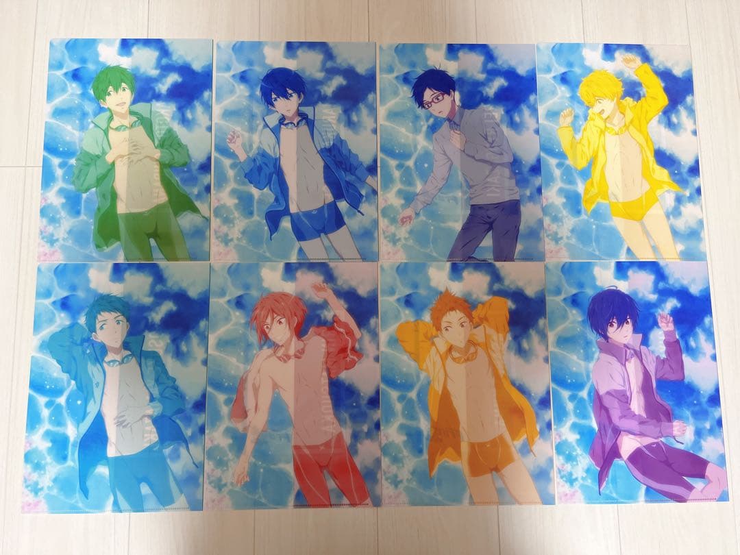 Free!クリアファイルセット