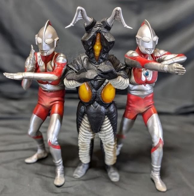 ウルトラマンｃタイプ＆ゼットン（ＣＣＰ）1/6特撮シリーズソフビ３体セット