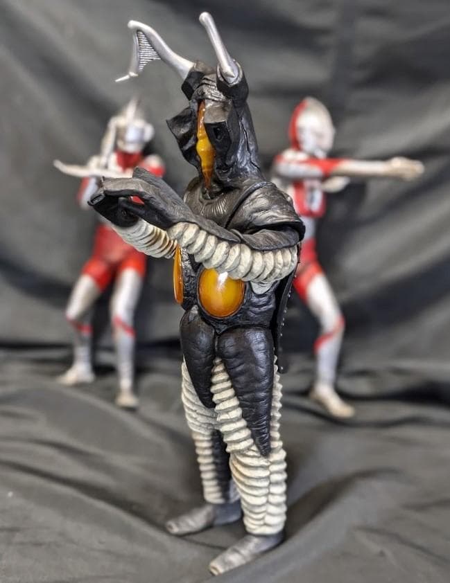 ウルトラマンｃタイプ＆ゼットン（ＣＣＰ）1/6特撮シリーズソフビ３体セット