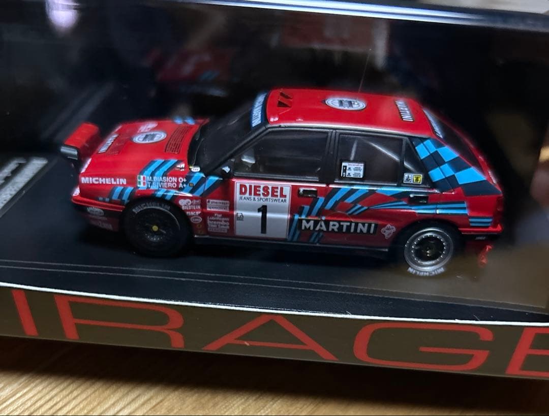 HPI 1/43 ランチアデルタHF インテグラーレ16V サンレモ1989#1