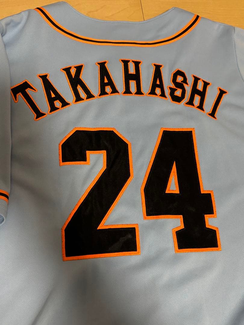 巨人 読売ジャイアンツ 高橋由伸 ユニフォーム ビジター 2014 O XL