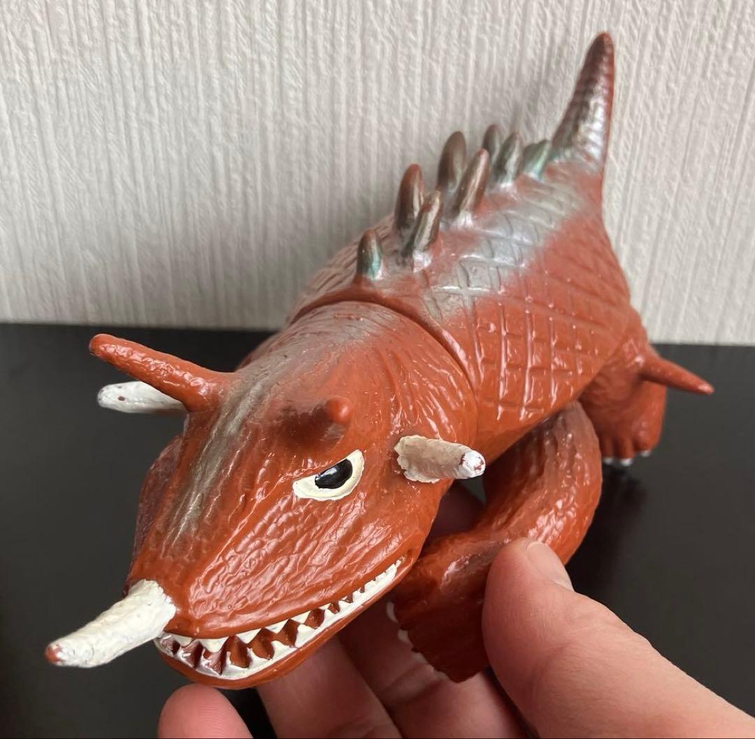 ガメラ　日東　ウルトラ怪獣シリーズ　バルゴン　ソフビ　 公開当時品　開封品