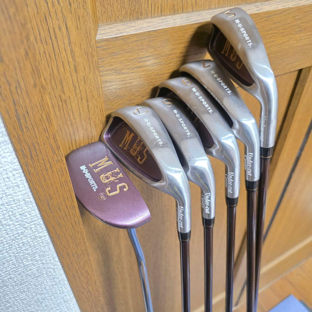 【318】【初心者女性向け】M.U SPORTS レディース ゴルフクラブセット